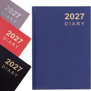 2027 A5 weekly planner hardback